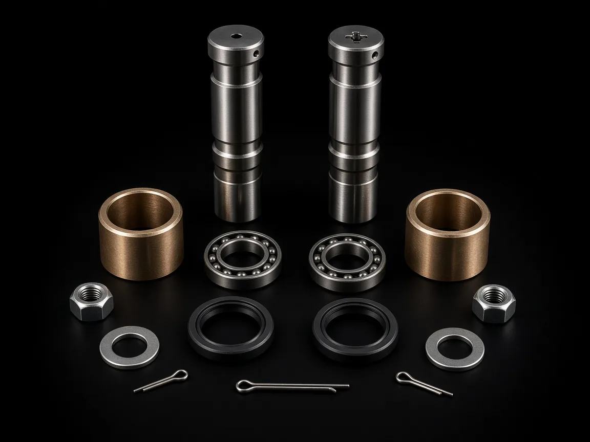 Commercial vehicle king pin repair kit