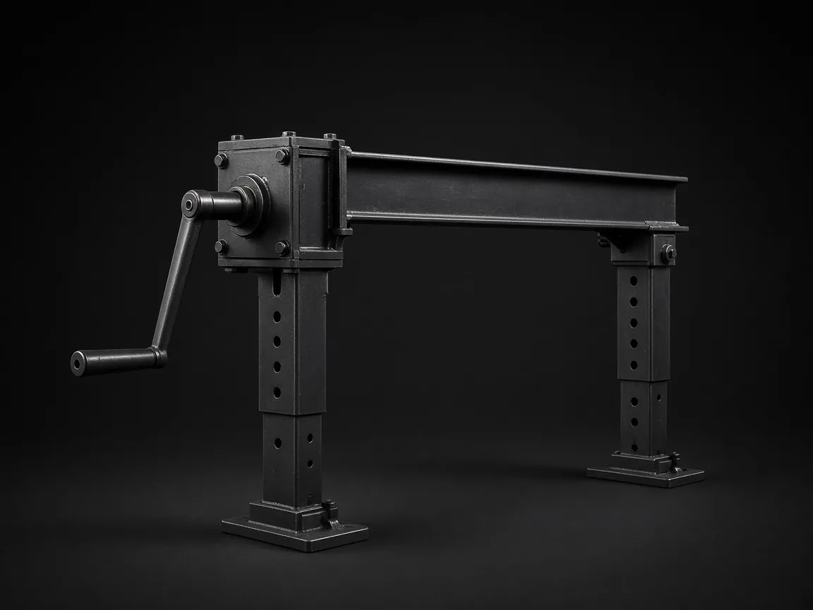 Semi-trailer landing gear support assembly